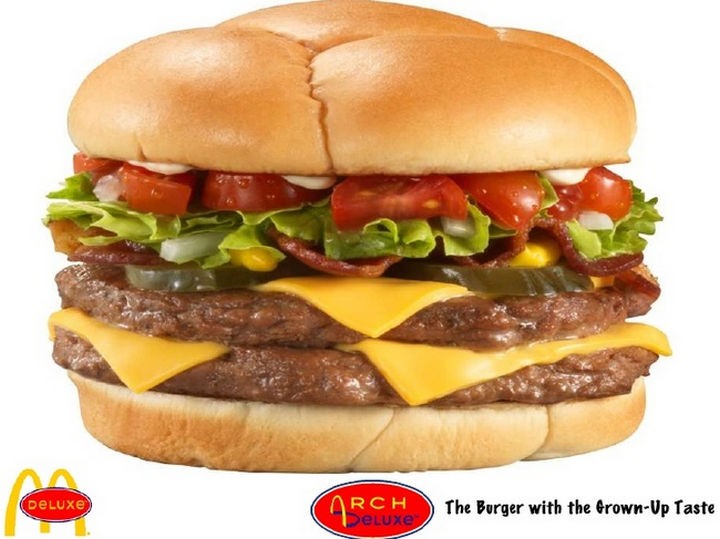 27 Failed Products - McDonald's Arch Deluxe.