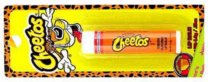 27 Failed Products - Cheetos Lip Balm.