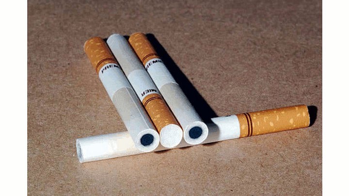 RJ Reynolds' Smokeless Cigarettes.