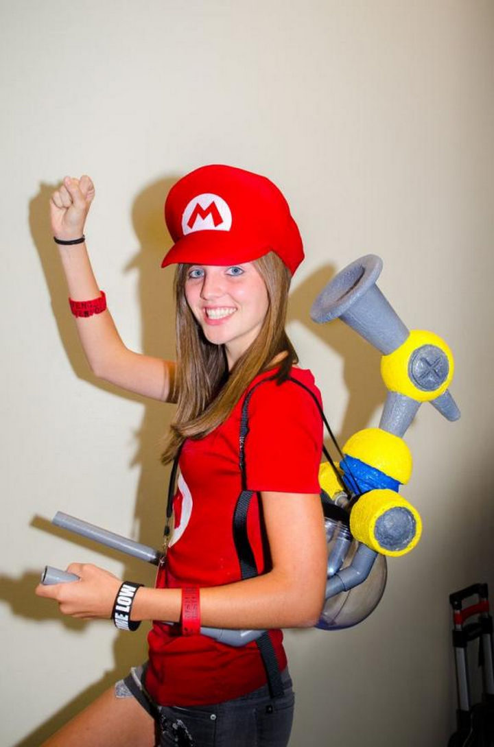 Who can forget Super Mario Sunshine! She even has a DIY F.L.U.D.D. that looks fantastic!