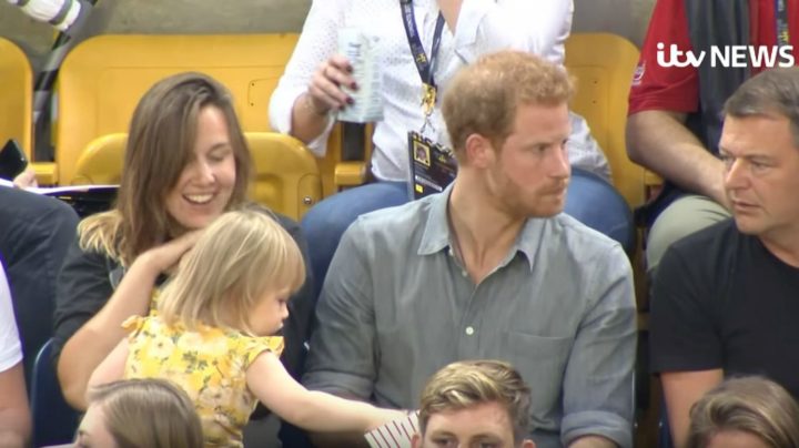 Sneaky Snack Thief Steals Prince Harry's Popcorn at the Invictus Games