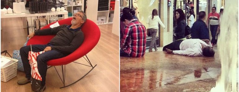 Hilarious Guys Caught on Camera While Their Significant Others Are Out Christmas Shopping Hilarious Guys Caught on Camera While Their Significant Others Are Out Christmas Shopping