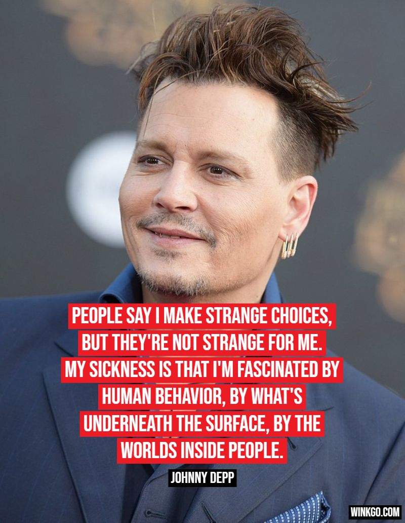 53 Best Johnny Depp Quotes